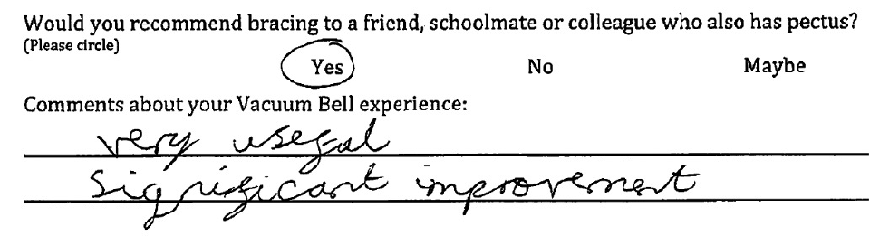 Henry testimonial after Vacuum Bell Therapy