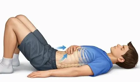 Breathing and postural retraining exercise