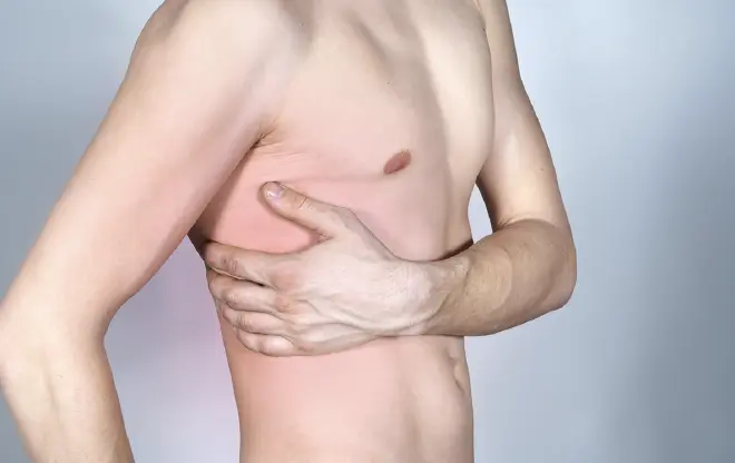 Patient with chest pain — Rib Injury Clinic